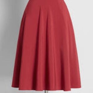ModCloth just this way large swing skirt with pockets